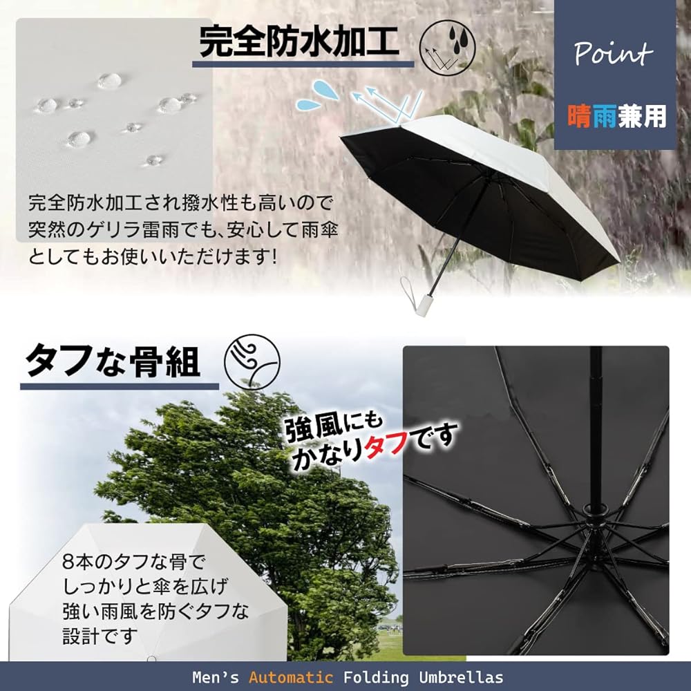 INFINITE PIRITZ 折りたたみ傘 Amazon | Infinity 【最新】 日傘 折りたたみ傘 メンズ 晴雨兼用